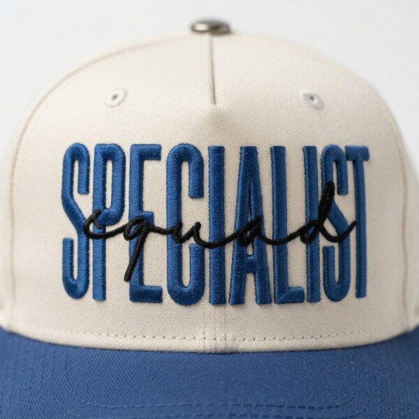 Specialist Squad, Baseball Hat, Embroidered Cap, Teacher Gift, Work Hat