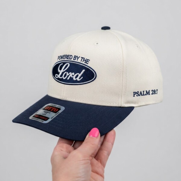 Powered By The Lord, Baseball Hat, Snapback Cap, Christian Gift, Faith Hat