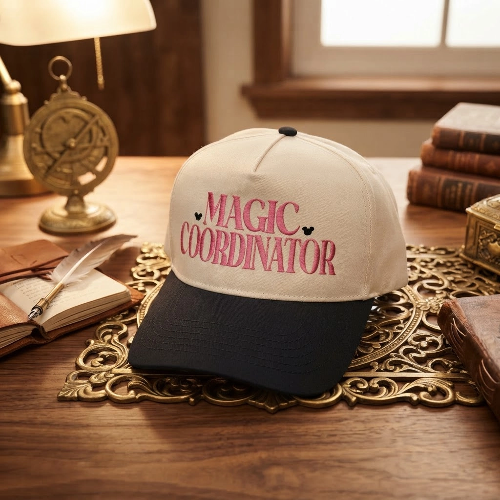 Magic Coordinator, Baseball Hat, Trucker Cap, Theme Park Trip, Vacation Hat