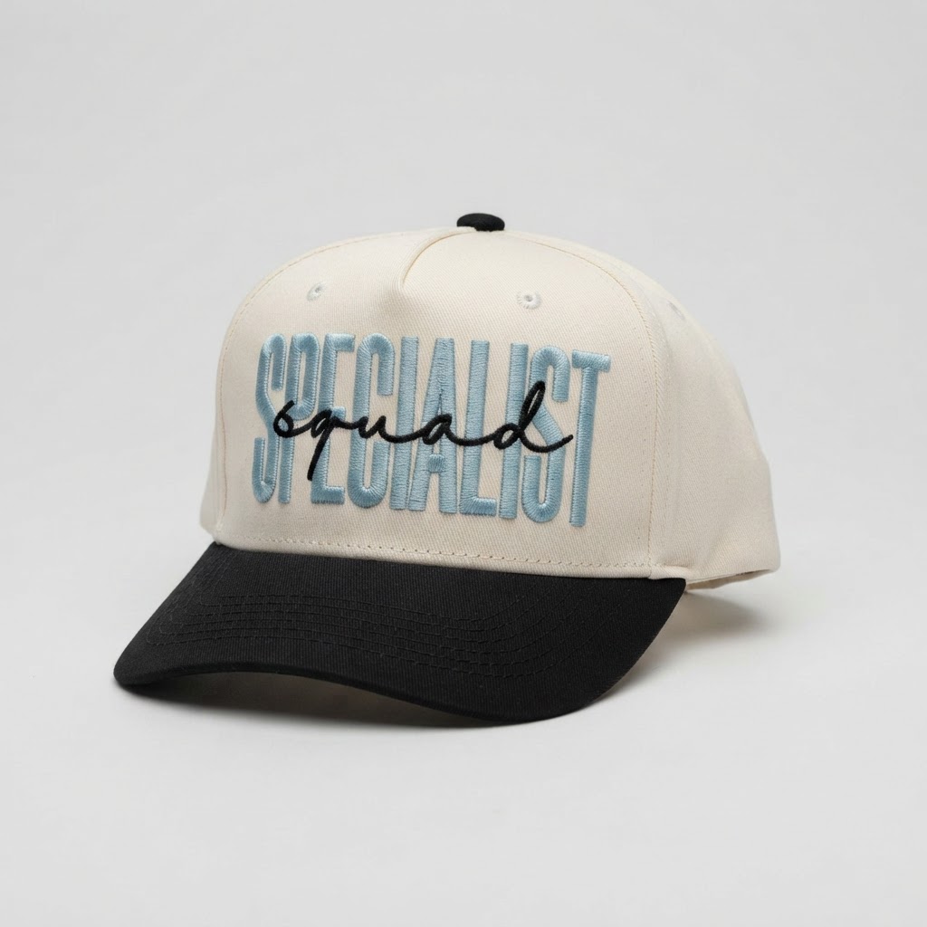 Specialist Squad, Baseball Hat, Embroidered Cap, Teacher Gift, Work Hat